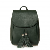 Rucsac dama din piele naturala DiAmanti Giuseppe Verde Scuro